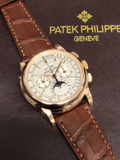 Patek Philippe 5970 Rose Gold Perpetual Calendar Chronograph - Image 2