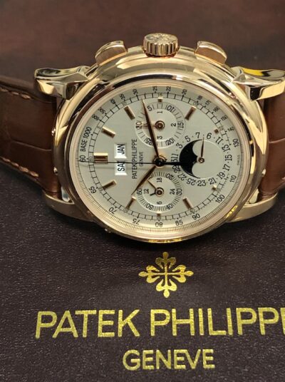 Patek Philippe 5970 Rose Gold Perpetual Calendar Chronograph - Image 11