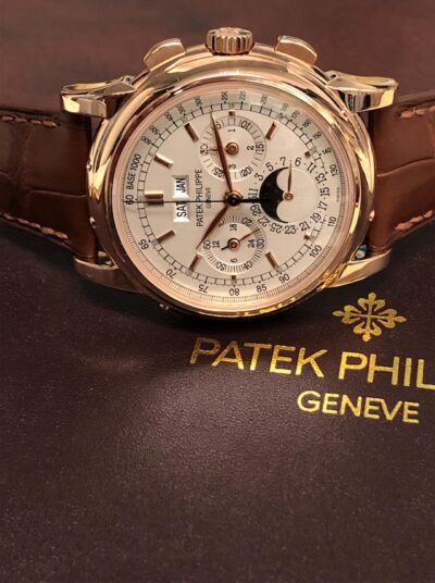 Patek Philippe 5970 Rose Gold Perpetual Calendar Chronograph - Image 3