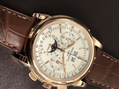 Patek Philippe 5970 Rose Gold Perpetual Calendar Chronograph - Image 10