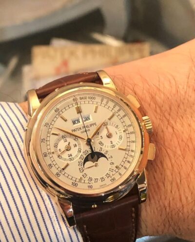Patek Philippe 5970 Rose Gold Perpetual Calendar Chronograph