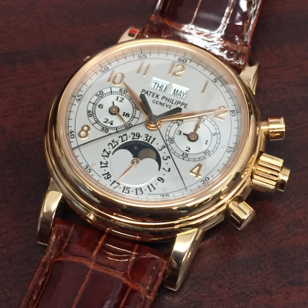 Patek Philippe 5004 Rose Gold Perpetual Calendar Split Seconds ...