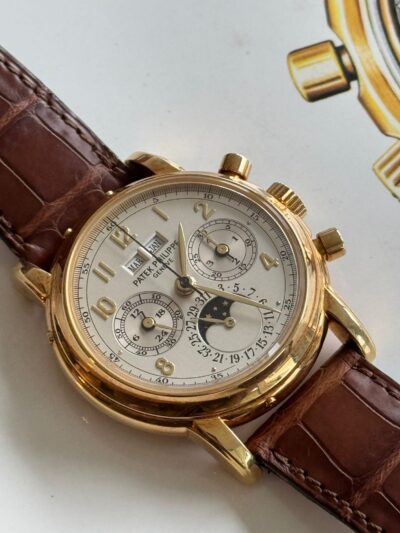 Patek Philippe 3970 Yellow Gold 2nd series Perpetual Calendar Chronograph