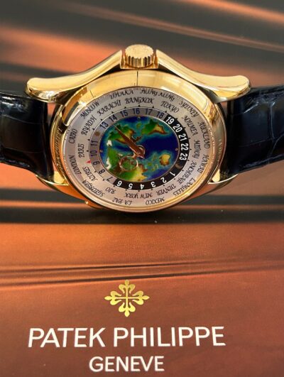 Rare Patek Philippe Ref: 5131 World Time Rose Gold, with USA, Asia map! - Image 3