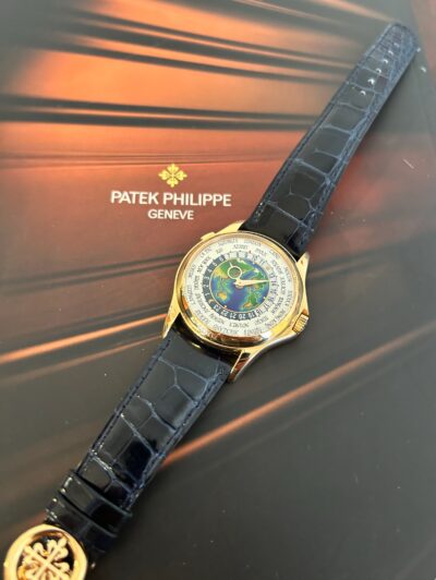 Rare Patek Philippe Ref: 5131 World Time Rose Gold, with USA, Asia map! - Image 4