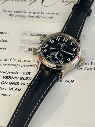 Patek Philippe Ref: 7234 White Gold Pilot Travel Time - Image 2