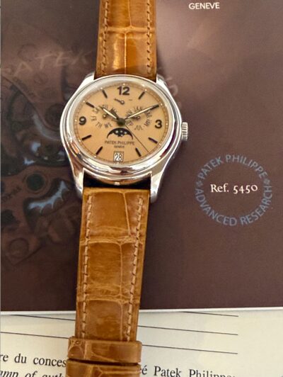 Patek Philippe Annual Calendar 5450P Salmon Annual Calendar Advanced Research - Image 3