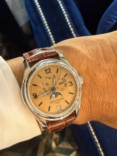 Patek Philippe Annual Calendar 5450P Salmon Annual Calendar Advanced Research - Image 6